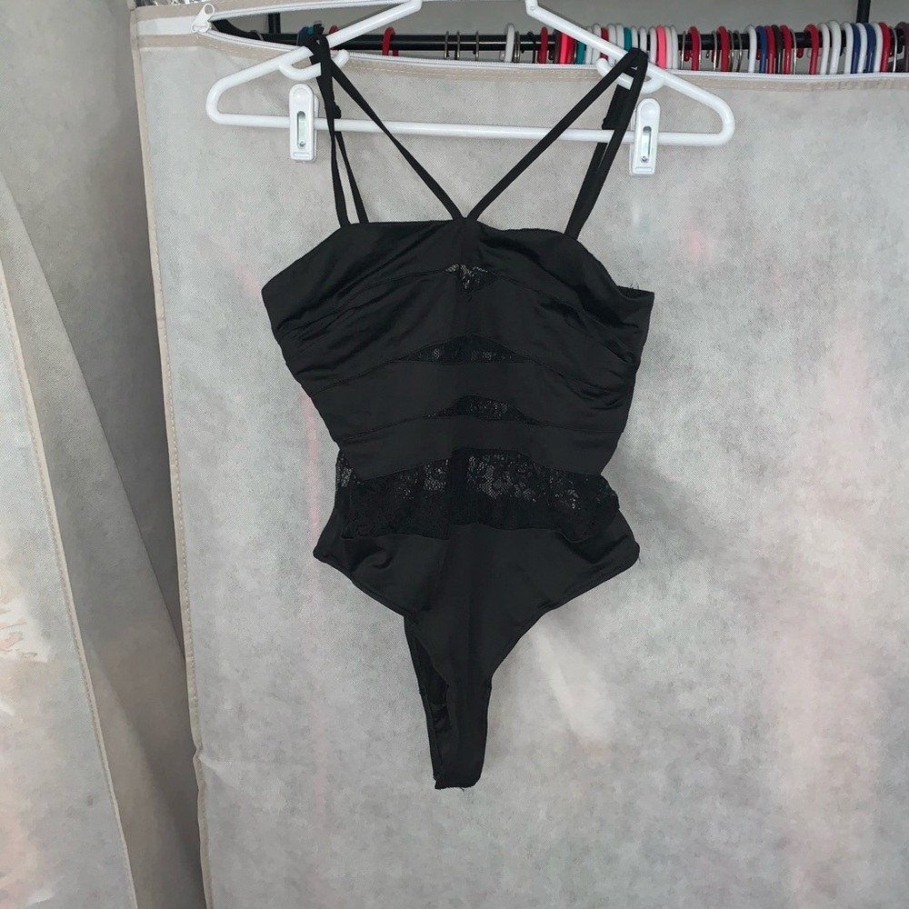 Black & Lace Onesie